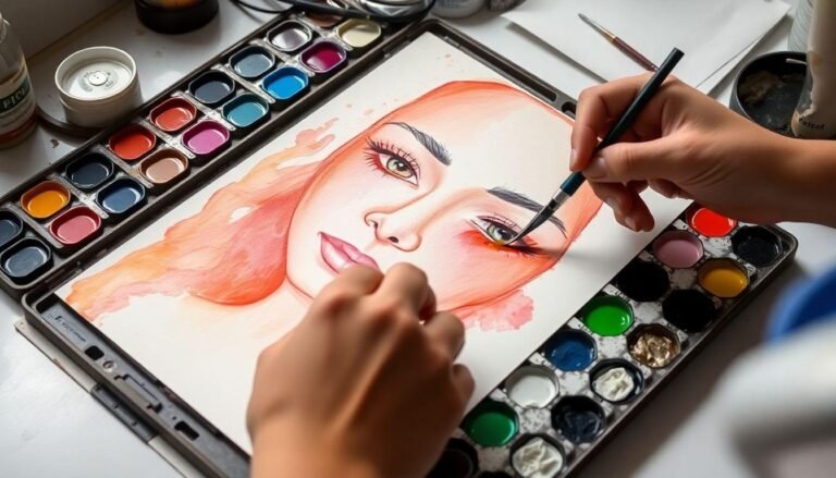 How to Make Skin Color Paint in Watercolor: A Simple Guide