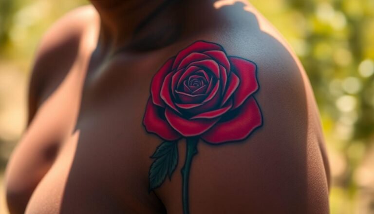 Red Tattoos on Brown Skin: Tips, Designs, and Stunning Results