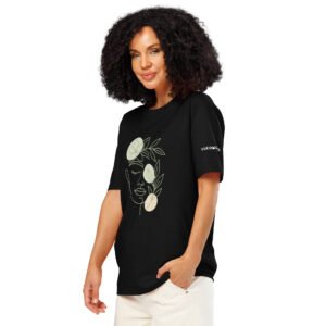 YukoNorth Unisex Organic Cotton T-Shirt – Ribbed Neck, Streetwear