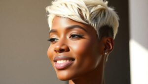 5 Stunning Ash Blonde Hair Ideas for Dark Skin Tones