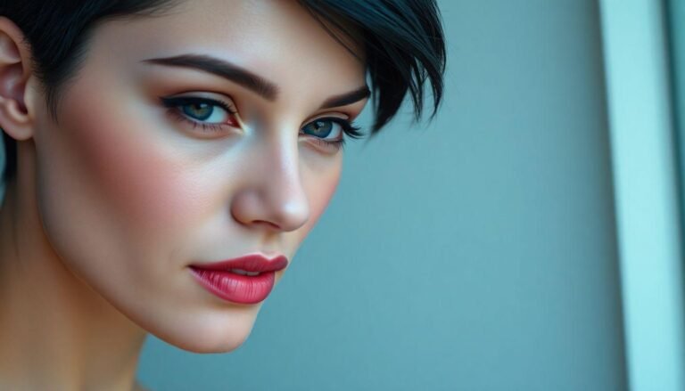 Black Pixie Haircut: Perfect Style for Pale Skin Beauty
