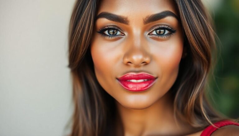 Brown Skin Red Lip Makeup: 5 Stunning Looks to Try Today